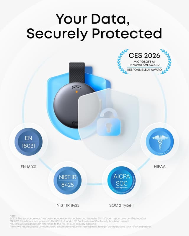 Thumbnail 4 de Anker Soundcore Work Portable AI Voice Recorder