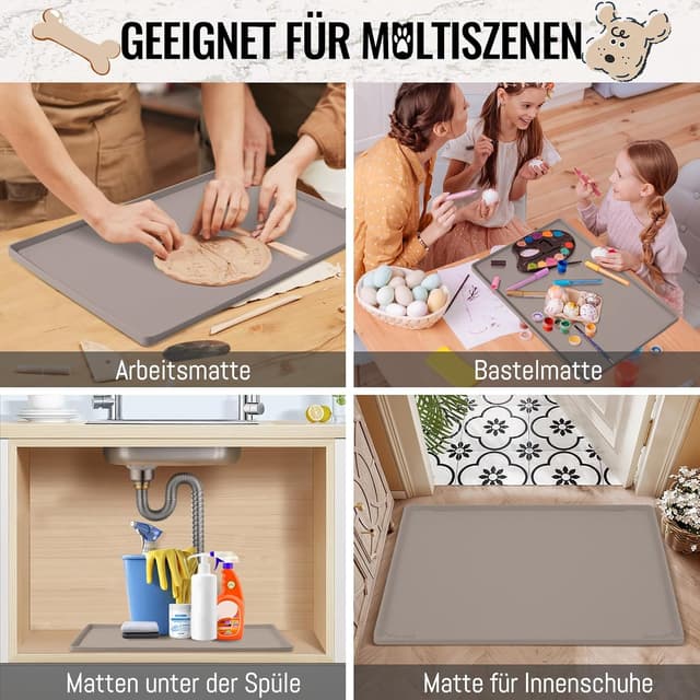 Thumbnail 4 de MateeyLife Silikon Napfunterlage 46x31cm