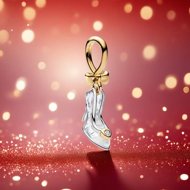 Detalle de Vegaine Weihnachts‑Charms für Armbänder: Christmas Sweet Charm Trio aus 925 Sterling Silber