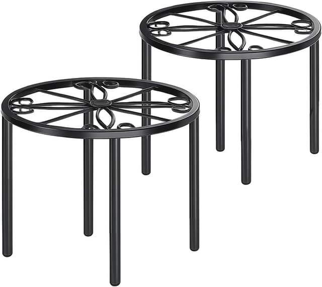 Imagen de Josmimic 2 Pack Metal Plant Stand 20 cm plant holder en OfertitasTOP