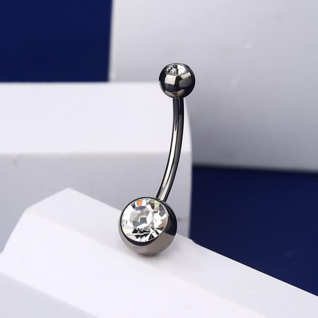 Thumbnail 2 de OUFER 14G 14 mm Piercing nombril Titane