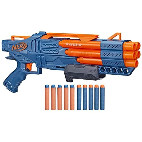 Detalle de Nerf Ranger PD-5, lanzador Elite 2.0 con 10 dardos