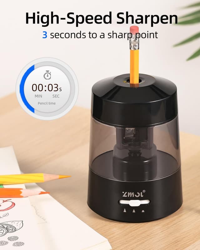 Detalle de Electric pencil sharpener for 6-12mm