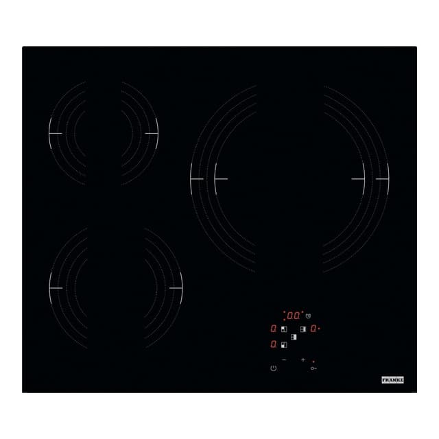 Detalle de Franke 1080669348 placa vitrocerámica 3 zonas