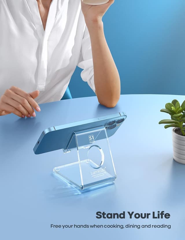 Detalle 2 de Lamicall Acrylic Phone Stand 4-8"