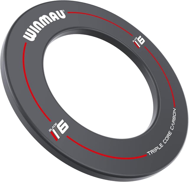 Detalle de Winmau Pro-Line Surround: protezione e bordo per freccette, diametro 43,6 cm (interno) / 67,5 cm (esterno)