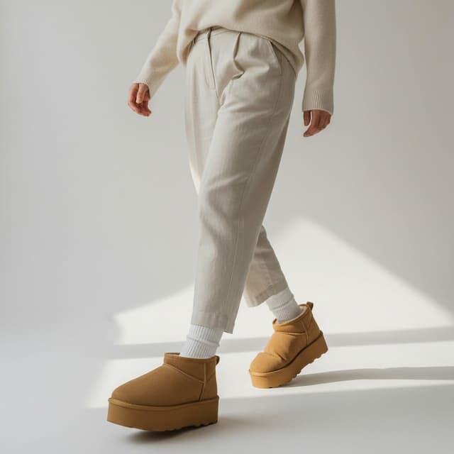 Thumbnail 4 de CUSHIONAIRE Hippy Women’s Platform Ankle Boots