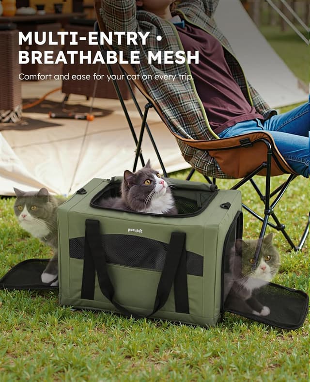 Thumbnail 5 de pecute Cat Carrier Stable 43x28x28cm