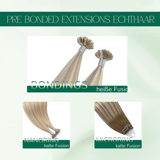 Thumbnail 6 de Easyouth Echthaar Extensions 40 cm #18P613