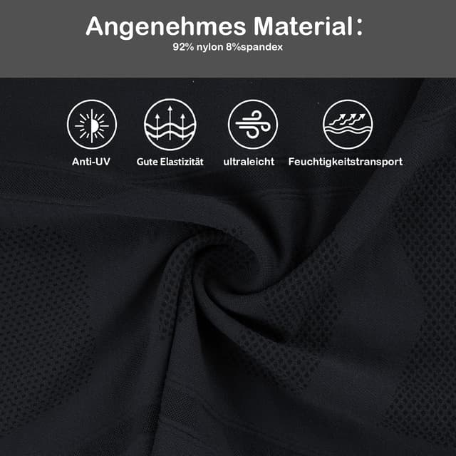 Detalle 1 de GXCROR Halbe Sturmhaube 24 × 32,5 cm atmungsaktiv