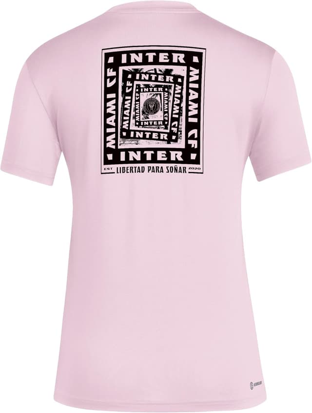 Detalle 2 de adidas Women’s Inter Miami CF Local Warp Pre-Game T-Shirt (Short Sleeve)