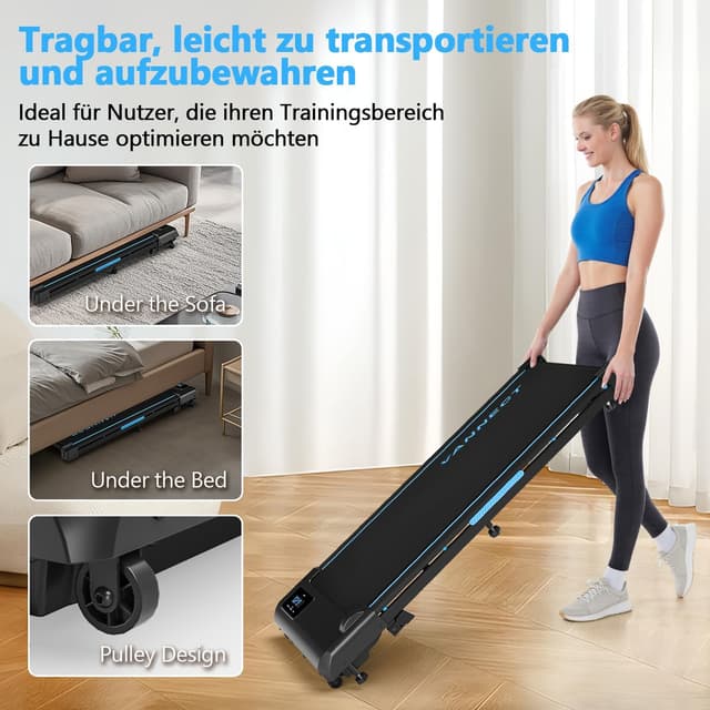 Thumbnail 6 de Walking Pad Laufband für zuhause 1-10 km/h