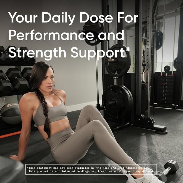 Detalle 2 de Sports Research Creatine Monohydrate Capsules (5g per serving) — non-GMO, vegan capsules for workout strength & recovery