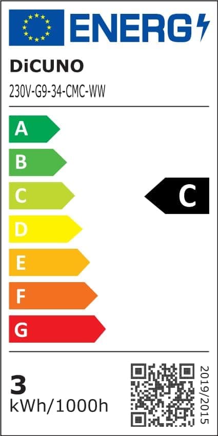 Thumbnail 11 de DiCUNO Bombilla LED G9 3W 🌟 Ahorro 40W, Blanco Cálido, 6 Piezas