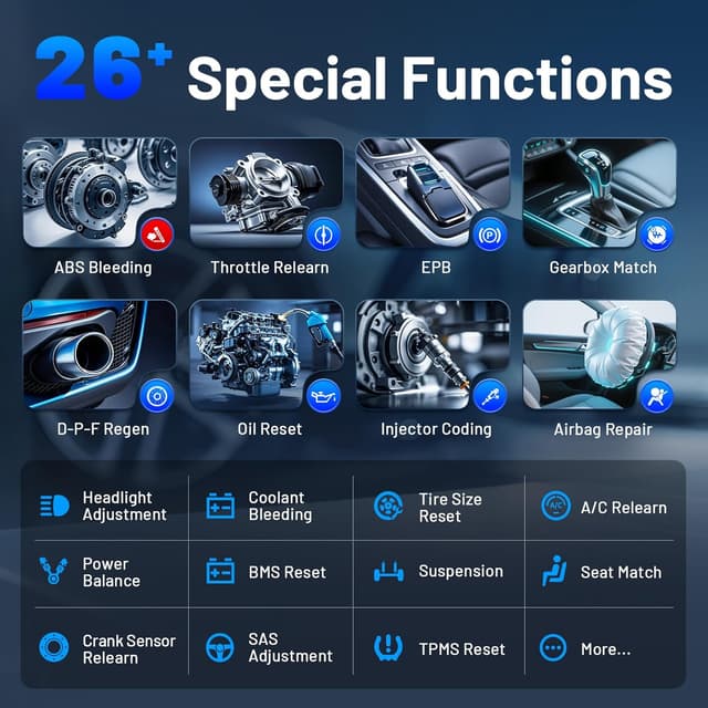 Thumbnail 4 de XTOOL Anyscan A30M OBD2 scanner, 26 resets
