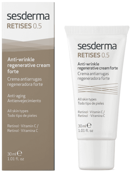 Detalle 2 de Sesderma Retises 0,5% Crema Antiarrugas Regeneradora ✨ 30 ml