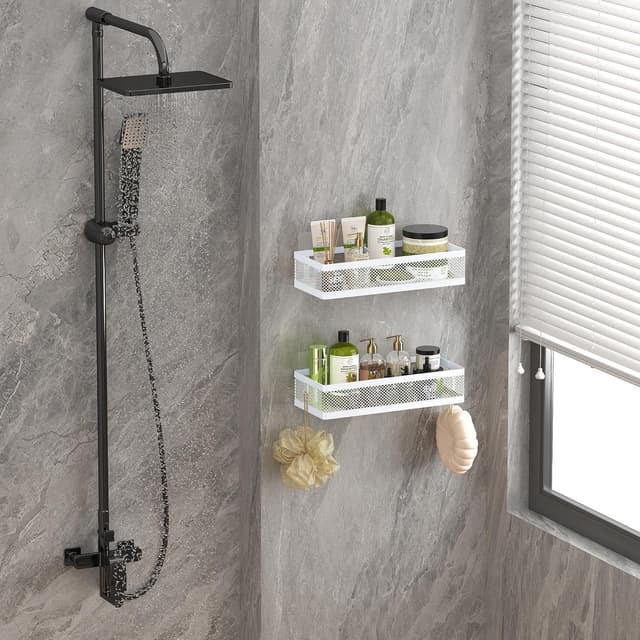 Detalle 2 de PUSDON Hanging Storage Baskets, 2-Pack ⚙