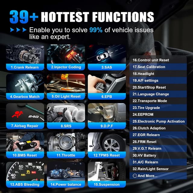 Detalle de XTOOL D7S 3-Year Update OBD2 Scanner