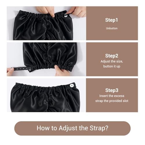 Thumbnail 6 de LaCourse Seidenhaube 22 Momme – rutschfest verstellbar, 100% Maulbeerseide