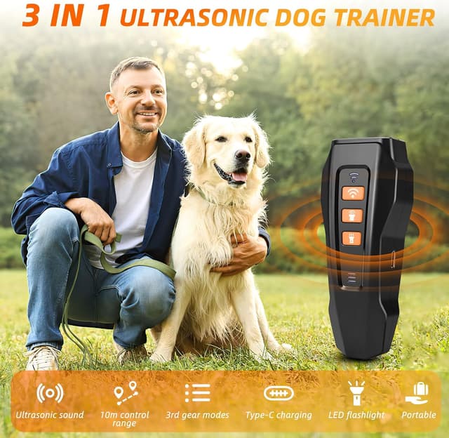 Thumbnail 1 de Lagriner Anti Aboiement Chien — Répulsif ultrasons 10 m