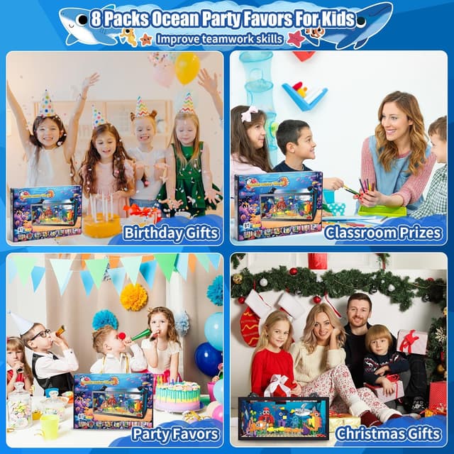 Thumbnail 4 de TectoStrux 8 in 1 Fish Tank Building Set