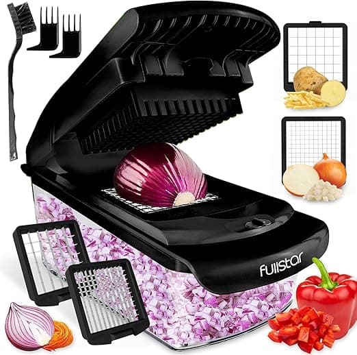 Imagen de Cortador de Verduras Espiralizador 2-en-1 Negro - Gadgets Cocina en OfertitasTOP
