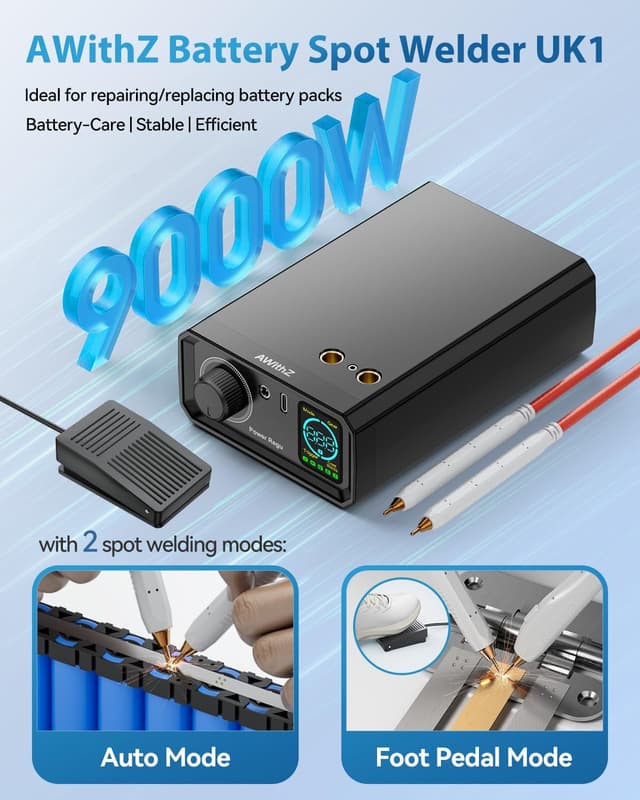 Thumbnail 1 de AWithZ UK1 Saldatrice a punti 9000W