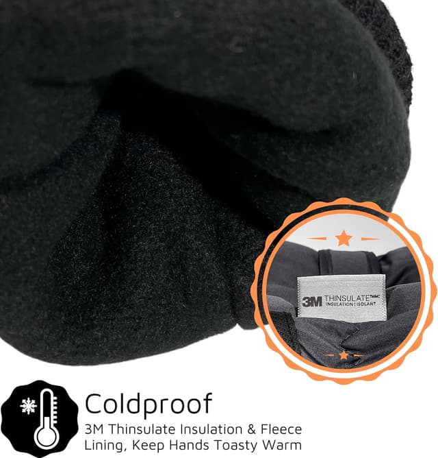 Thumbnail 5 de F Flammi Toddler Snow Mittens 0-6