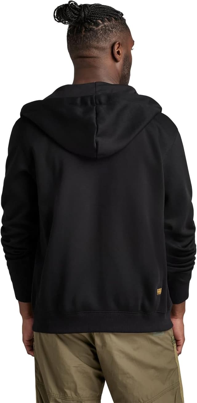 Detalle de G-STAR Herren Premium Core Hooded Sweatshirt mit Reißverschluss
