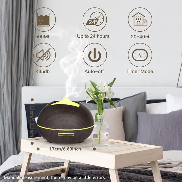 Thumbnail 1 de Bigqin Diffusore oli essenziali 500ml 🕯