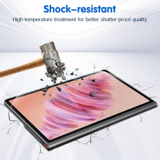 Detalle de GOZOPO Schutzfolie für Lenovo Tab Plus (2024) 11,5 Zoll – 2 Stück, 9H, blasenfrei