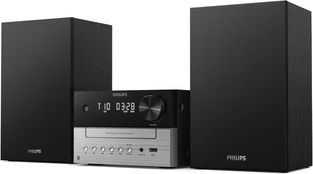 Detalle de Philips TAM3505M2 microchaîne Hi-Fi : Bluetooth, lecteur CD, USB, radio DAB/FM et Auracast