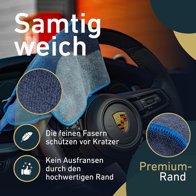 Detalle 2 de Aurum-Performance Mikrofasertücher 6er Set