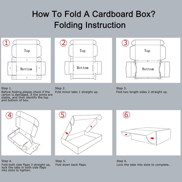 Detalle de 25-Pack small shipping boxes (330x254x51 mm) white corrugated cardboard mailer boxes