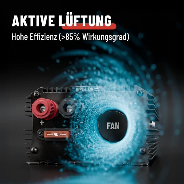 Thumbnail 5 de ABSINA Wechselrichter 12V auf 230V 300W