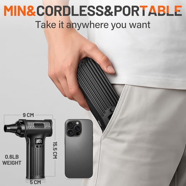 Thumbnail 6 de 150000RPM Compressed Electric Air Duster