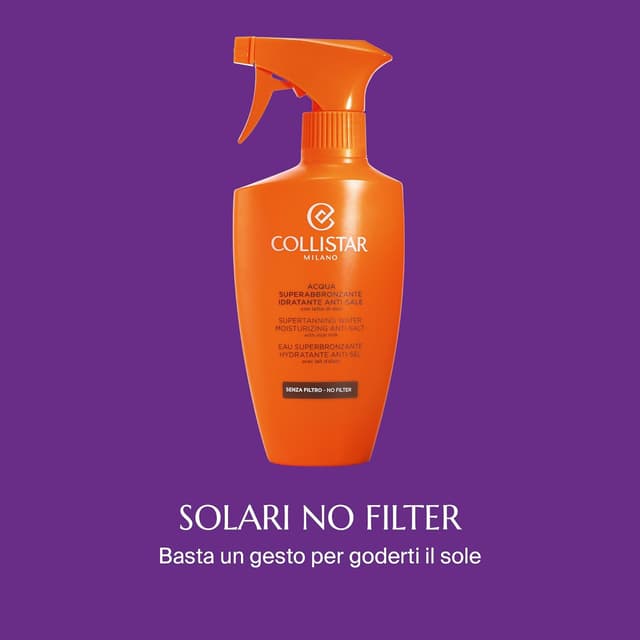 Detalle de Collistar Acqua Superabbronzante Idratante Anti-Sale (senza SPF) da 200 ml