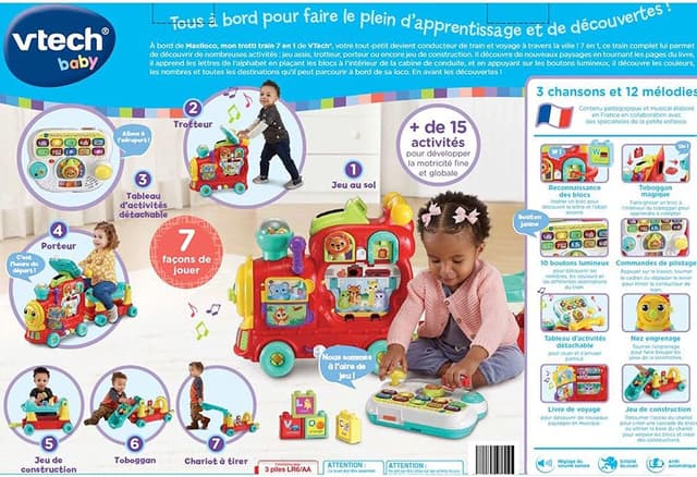 Thumbnail 6 de VTech Maxiloco Mon Trotti Train 7 en 1