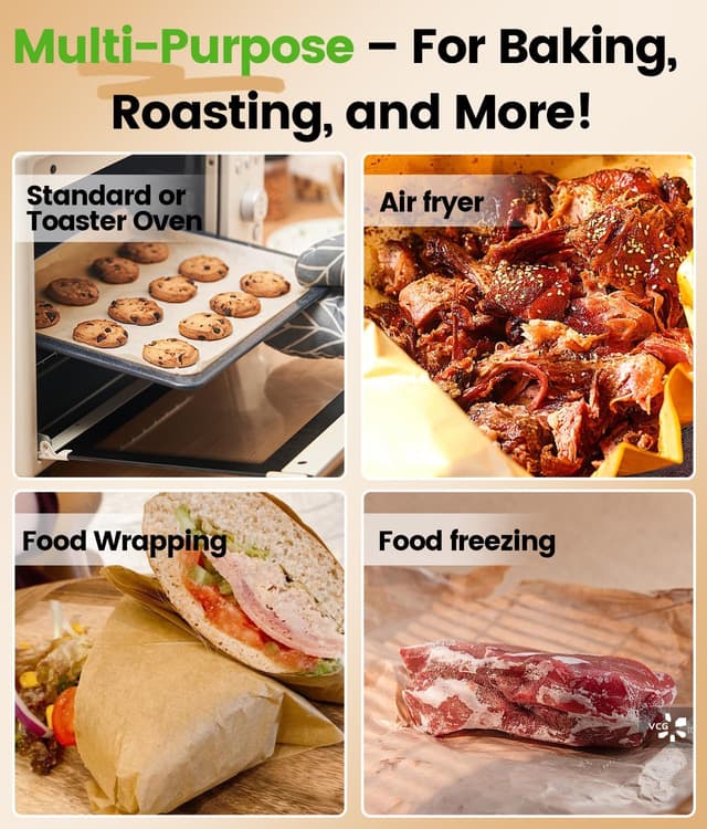 Thumbnail 5 de Unbleached Parchment Paper Sheets 12x16