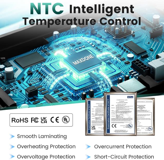 Detalle de A3 Laminator Machine 5-in-1 laminator