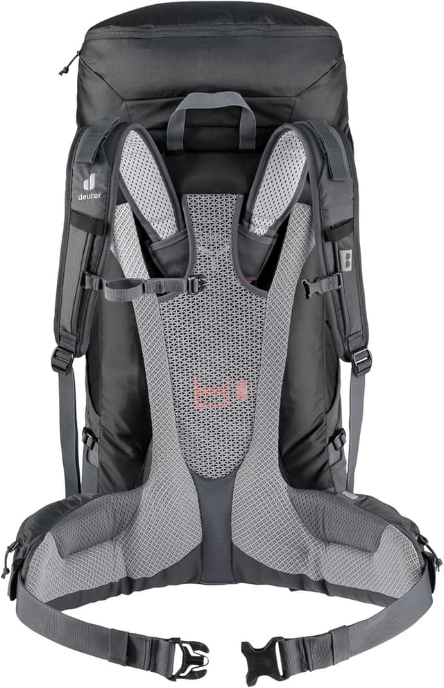 Detalle de deuter Futura Air Trek 60 + 10 Trekking-Wanderrucksack mit Aircomfort Rücken-System