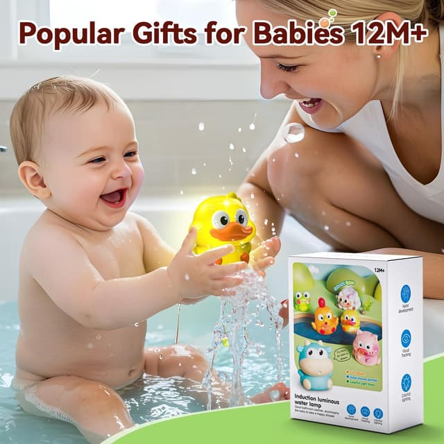 Thumbnail 6 de Light Up Farm Animal Bath Toys for 1–3 Years