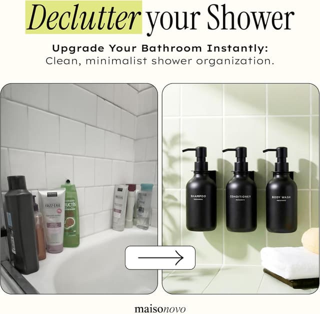 Detalle de MaisoNovo Shampoo Dispenser 16.9 fl oz