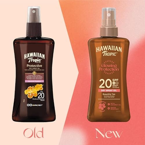 Detalle 2 de Hawaiian Tropic Glowing Protection Huile Sèche SPF 20