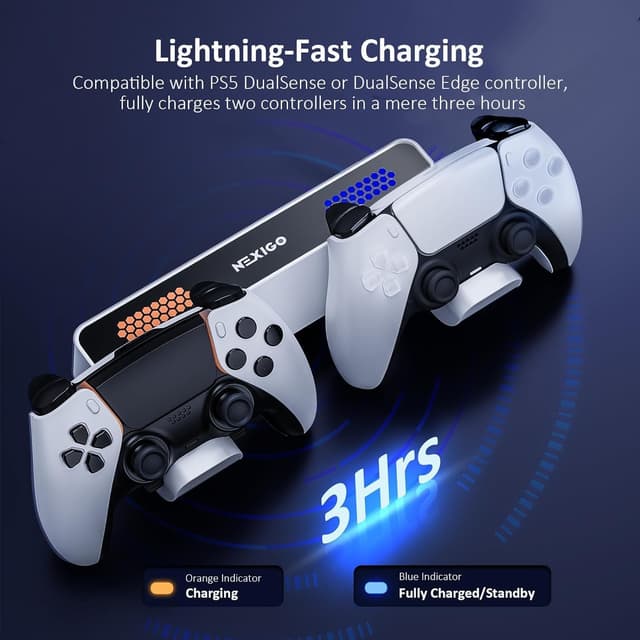 Thumbnail 4 de NexiGo PS5 Wall Mount Kit with 1 charging bay