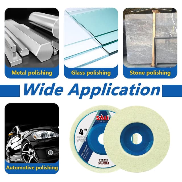 Detalle de SALI Winkelschleifer Polierscheiben 100 mm