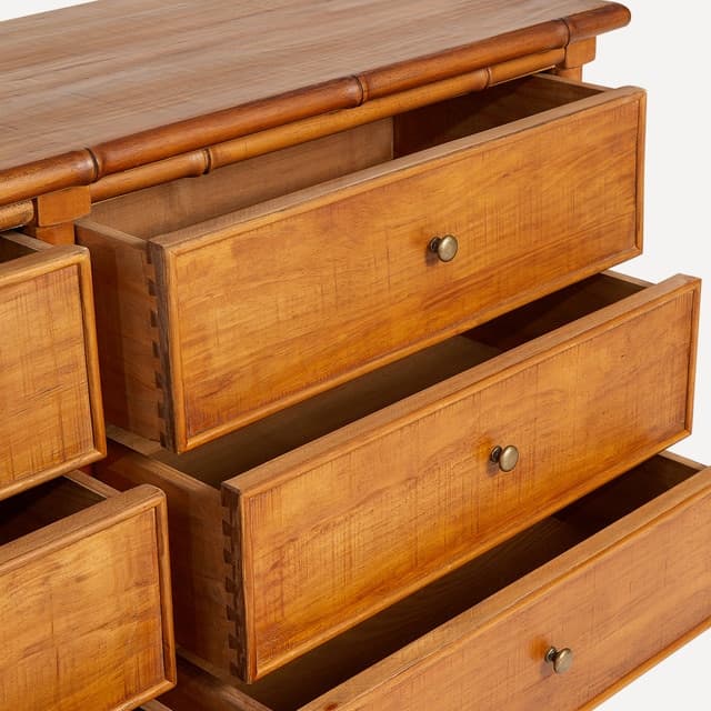 Thumbnail 3 de El Corte Inglés Bamboo cómoda 6 cajones 6 unidades