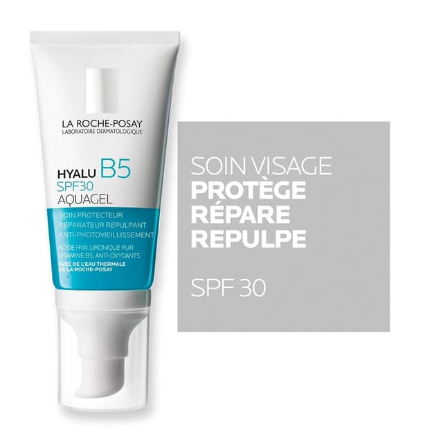 Detalle 2 de La Roche-Posay Hyalu B5 Aquagel LSF 30 – aufpolsternde Anti-Aging-Feuchtigkeitscreme mit Hyaluron