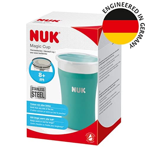 Thumbnail 7 de NUK Magic Cup 230 ml taza sorber 8 meses azul 🍼