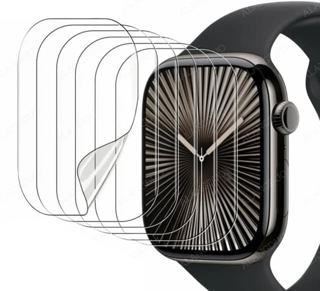 Thumbnail 5 de Yiranzix TPU Gel Displayschutz für Apple Watch 41 mm